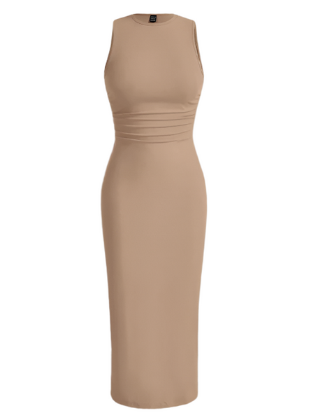 DRESS Tan Sleeveless