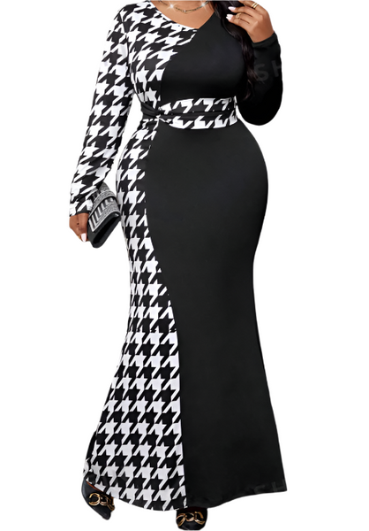 DRESS HOUNDSTOOTH Two-Way