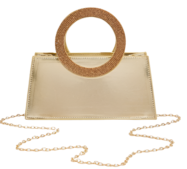 ELEGANT GOLD HANDBAG