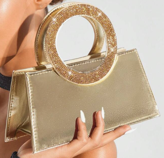 ELEGANT GOLD HANDBAG