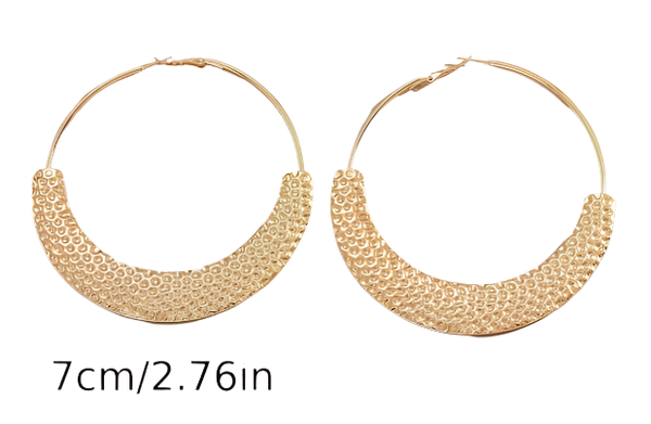 CIRCLE HAMMERED Hoops