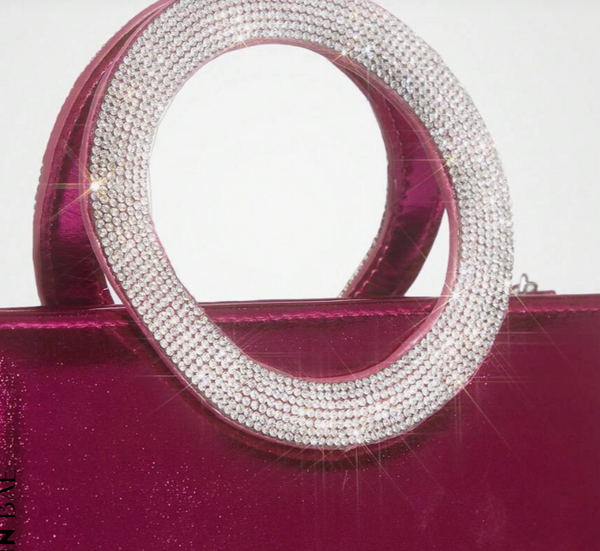 ELEGANT PURPLE HANDBAG